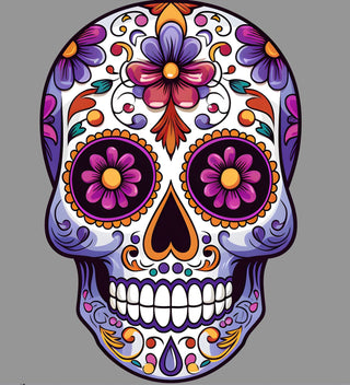 C-Skull Purple Eyes