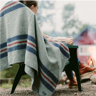 Cabin Wool Throw Assorted Colors