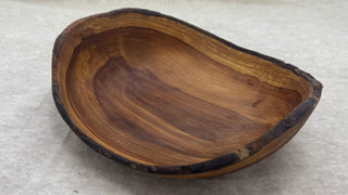 Black Cherry Natural Edge Bowl