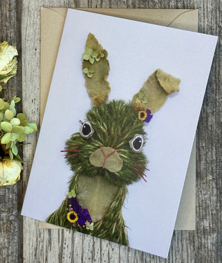 Bunny "Jack" Nature Art Card