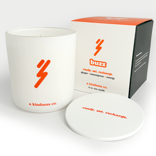 Buzz 8 oz Scented Soy Candle