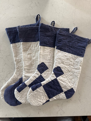 Vintage Quilt Stocking
