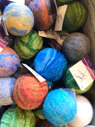 Felted Wool Dryer Balls