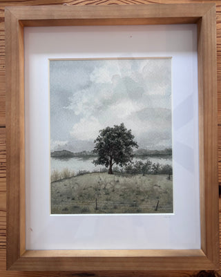 Framed print - Lone Tree