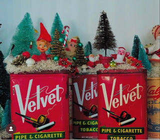 Velvet Tobacco Tin Wee Wonderland