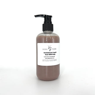Liquid Goat Milk Soap Sandalwood