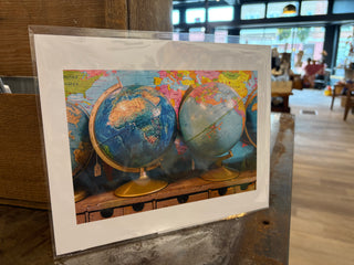 Wall Art: 8x10 Globes & Maps