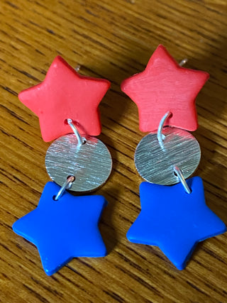 Star Spangled Banner Earrings