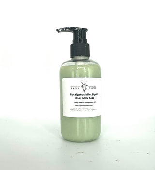 Liquid Goat Milk Soap Eucalyptus Mint