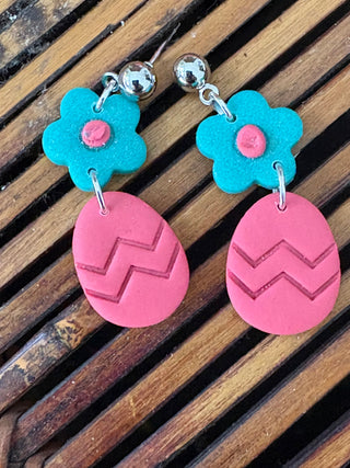 Easter Flower Earrings