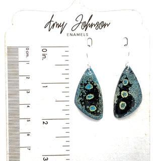 Black and Turquoise