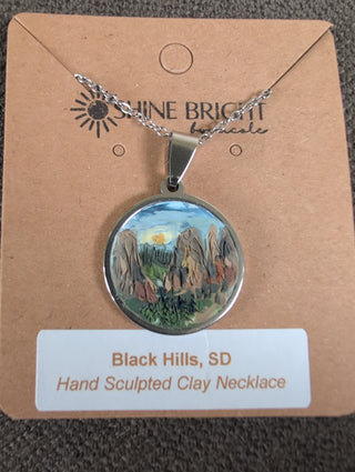 Black Hills SD Clay Necklace