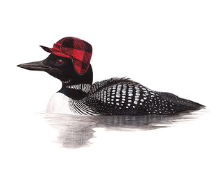 8x10 No24 Loon