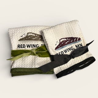 Red Wing Dish Towel
