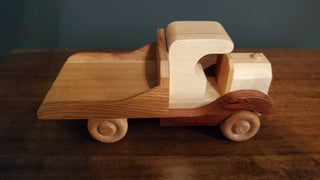 Wood Toy Trucks