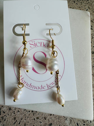 Pearl Dangle Earrings