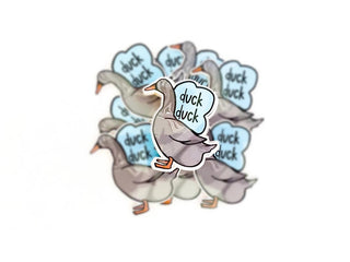Duck, Duck Sticker