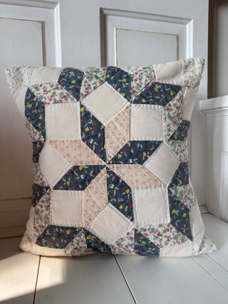 Vintage Quilt Pillow