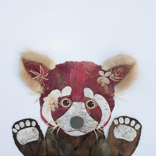 Red Panda "Ruby" Nature Art Card