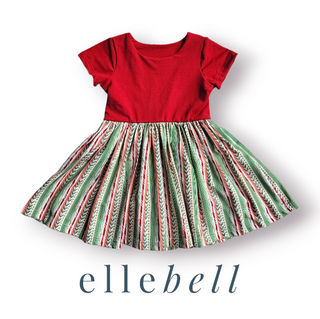 Holiday Vine Dress 3T