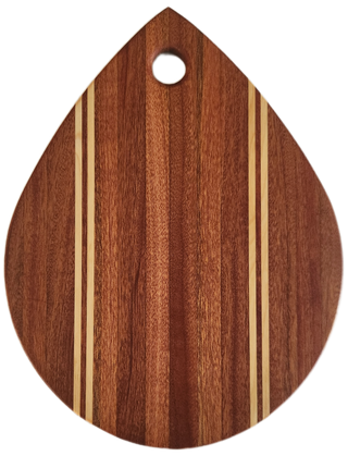 Tear Drop - Mahogany Stripe