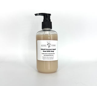 Liquid Goat Milk Soap Island Coconut