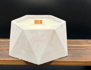 French Lilac Candle - Hexagon