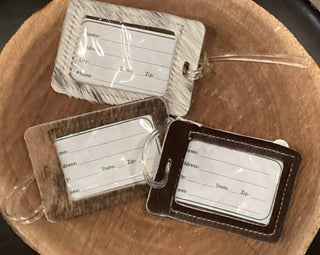 Cowhide ID Tag