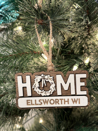 Home: Ellsworth WI Ornament