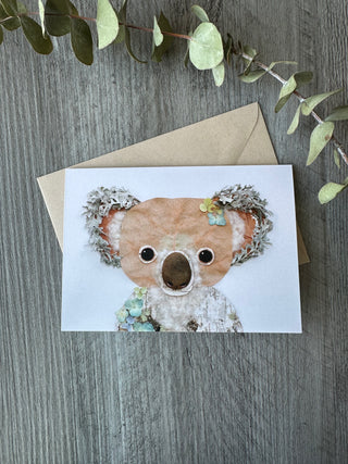 Koala "Karrie" Nature Art Card