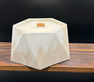 Black Currant Jasmine Candle - Hexagon