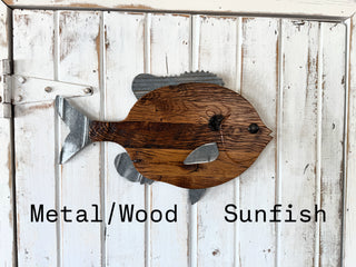 Sunfish with glued pieces