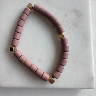 Brown and gold bracelet