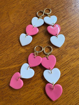 Heart Dangle Earrings