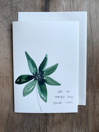 Sympathy card