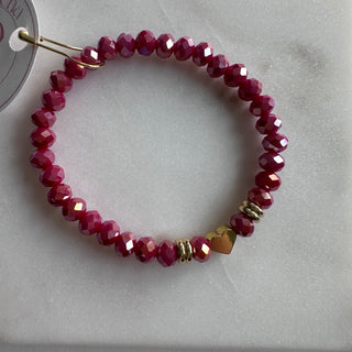 Red Bracelet with heart