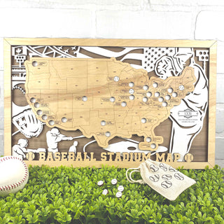 Baseball Stadium Map
