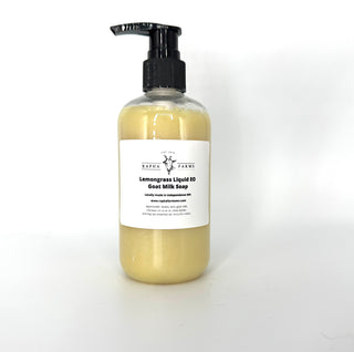 Liquid Goat Milk Soap Lemongrass