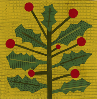 Greeting Card: Holly