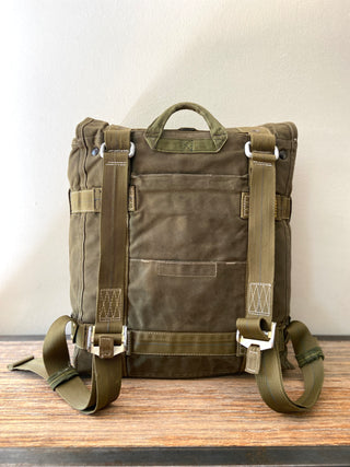 Upcycled French Military Surplus Backpack