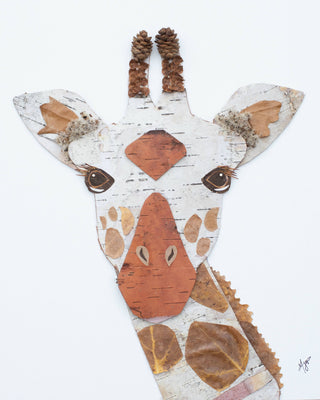 Giraffe Nature Art Print
