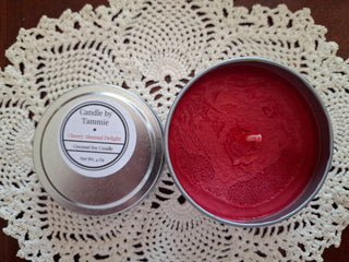 CANDLE CHERRY ALMOND DELIGHT 4 OZ.