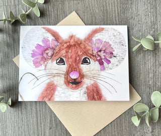 Mouse "Dusty" Nature Art Card