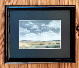 Framed print - Moody Abstract, 8x10 in.
