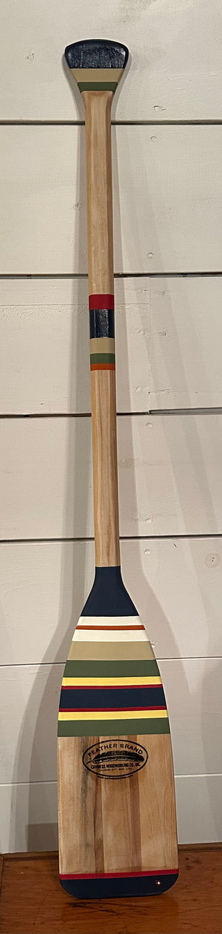 41 Inch Vintage Feather Brand Bad Lands Stripe Paddle