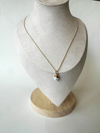 White Stone Necklace