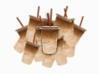 Iced Coffee Sticker