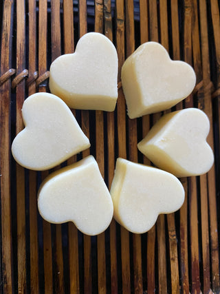 Cocoa Butter Heart Lotion Bars