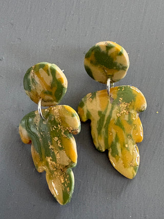 Sahara Palms Dangle Earrings