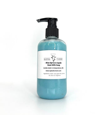 Liquid Goat Milk Soap Blue Spruce